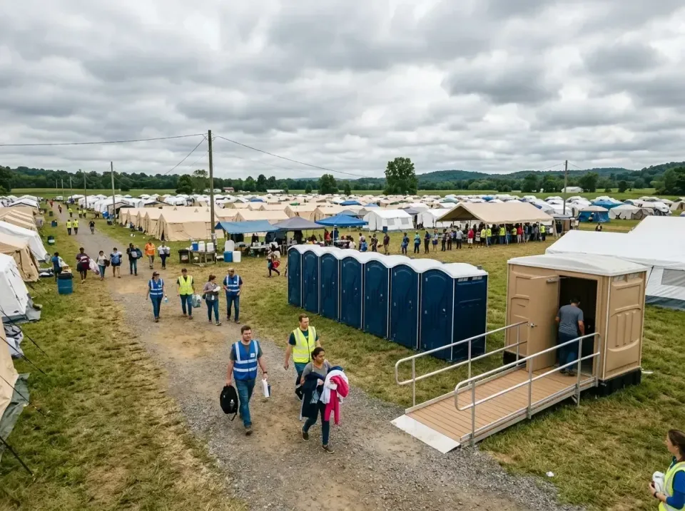disaster-relief-camp-restrooms-010 — frequently asked questions, Dumpster & Portable Bathrooms Rental in Crandall, TX
